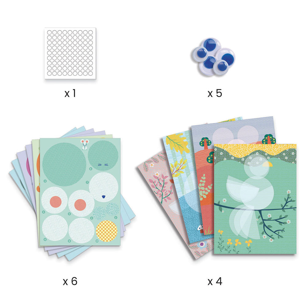 Djeco Round and round Creative Kit