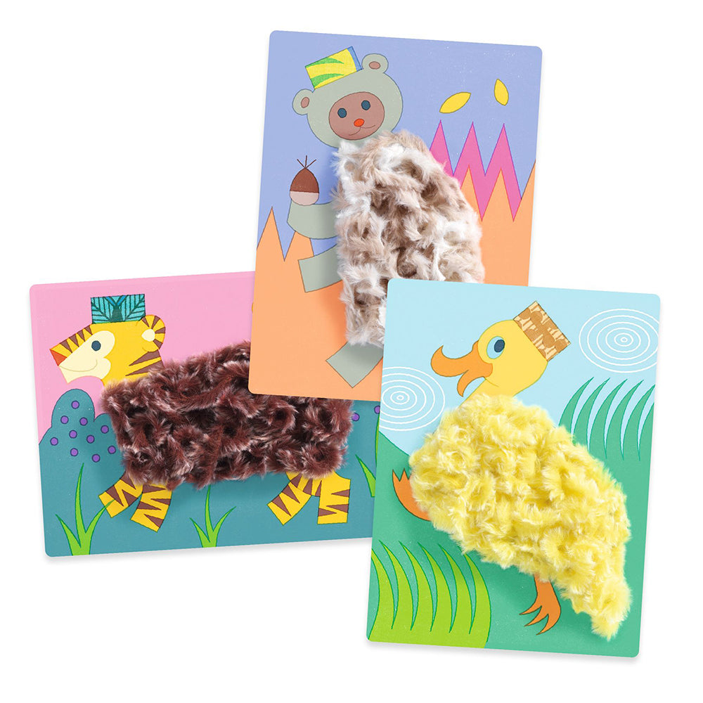 Djeco Wool & Velcro - With hats