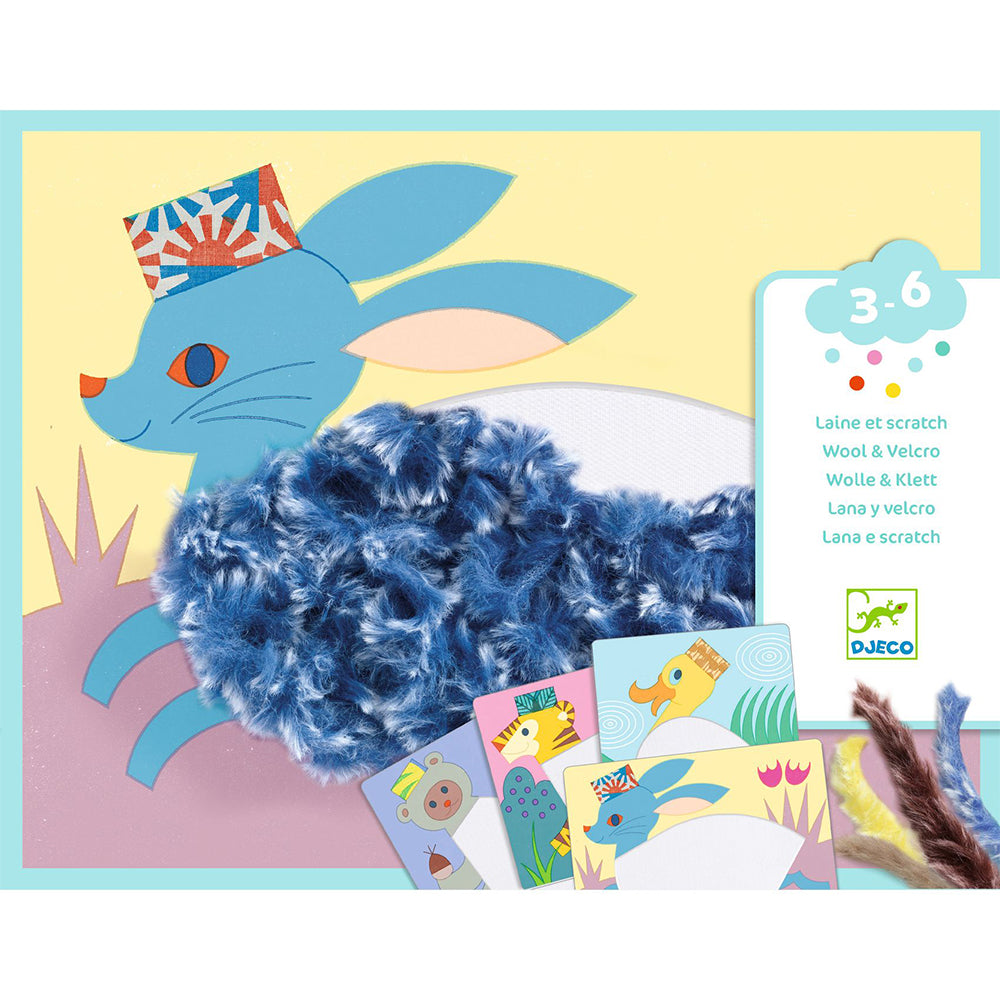 Djeco Wool & Velcro - With hats