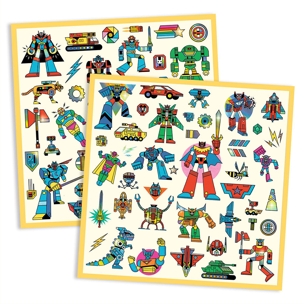 Djeco Stickers Robots