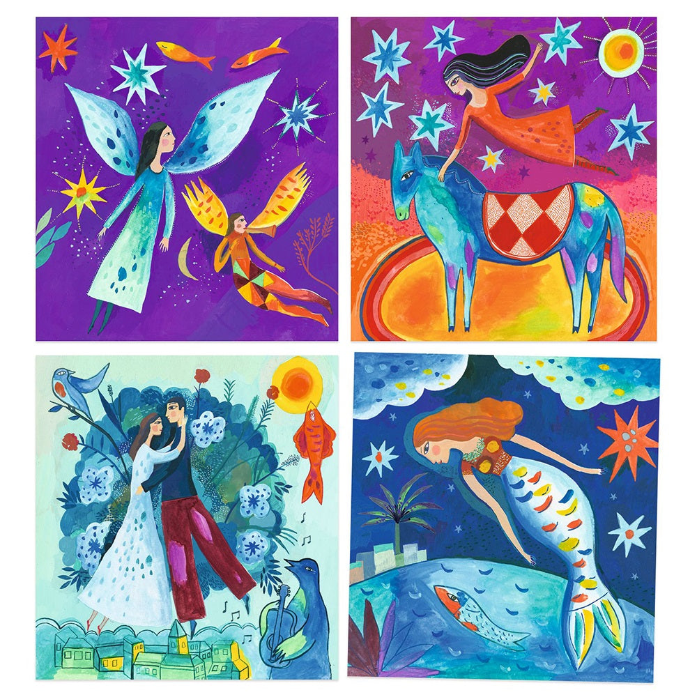Djeco Inspired by Marc Chagall In a dream, series.