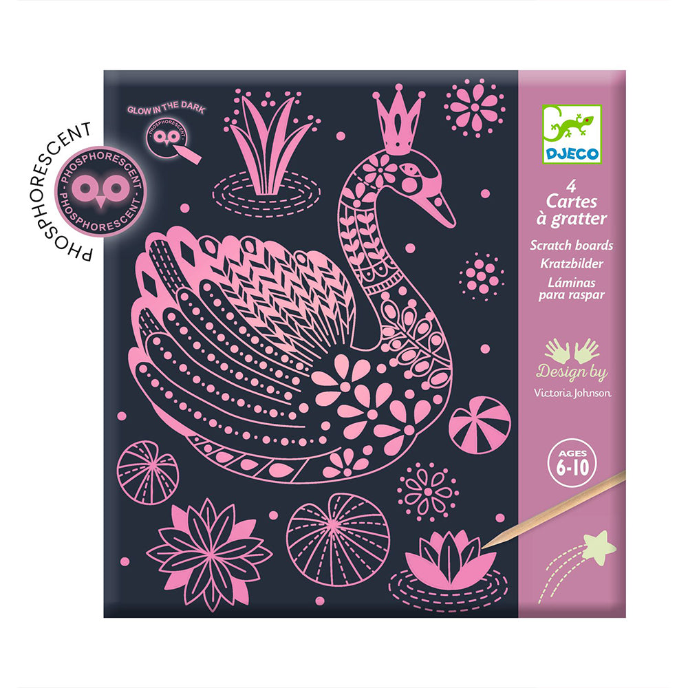 Djeco Scratch cards Wonderful world