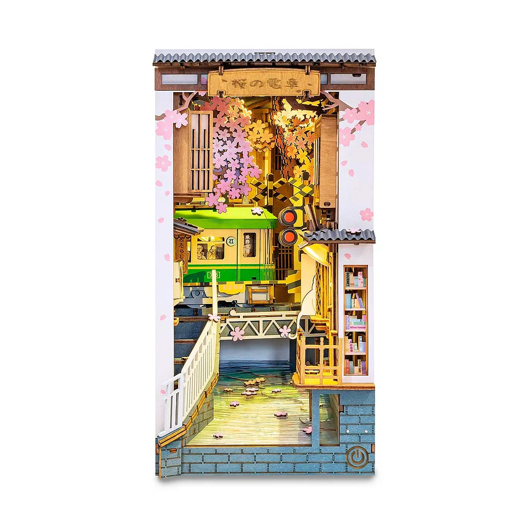 Sakura Densya, Rolife DIY Book Nook, TGB01