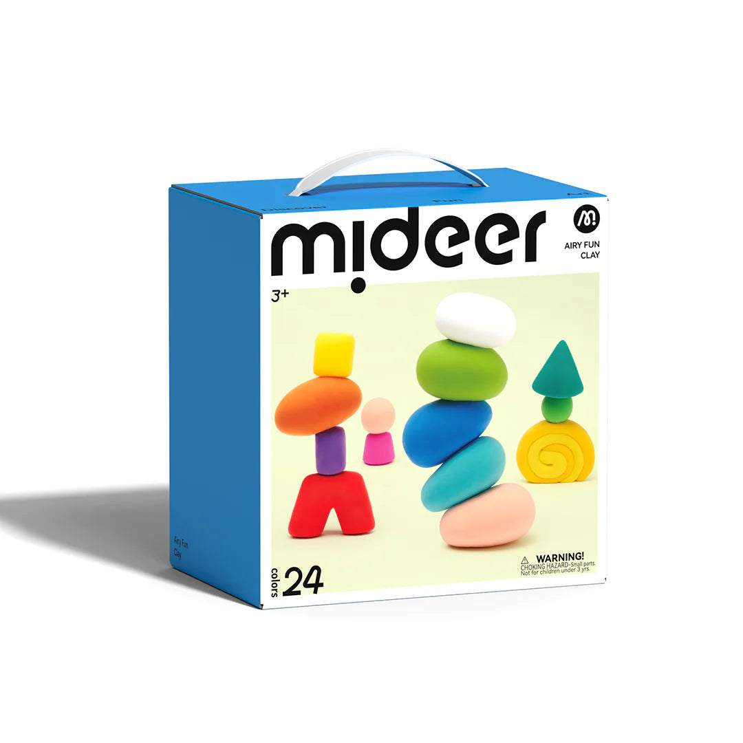 AIRY FUN CLAY 24 colors, Mideer