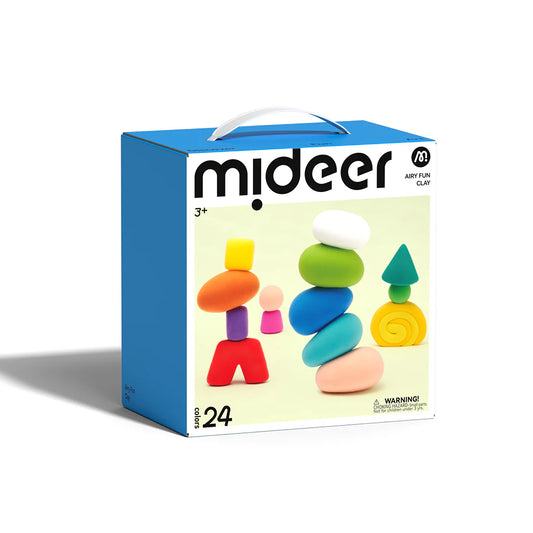 AIRY FUN CLAY 24 colors, Mideer