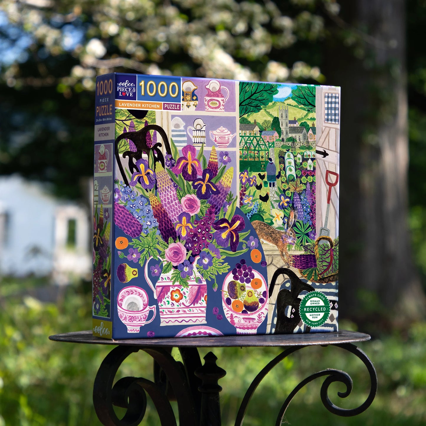 Lavender Kitchen 1000 PCS Puzzle, eeBoo
