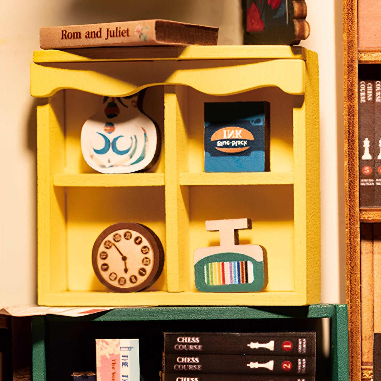 Bookstore, Rolife DIY Book Nook, TGB07