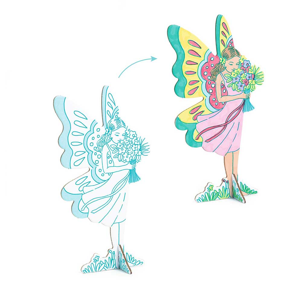 Djeco, Color Assembly Play, Fairy World