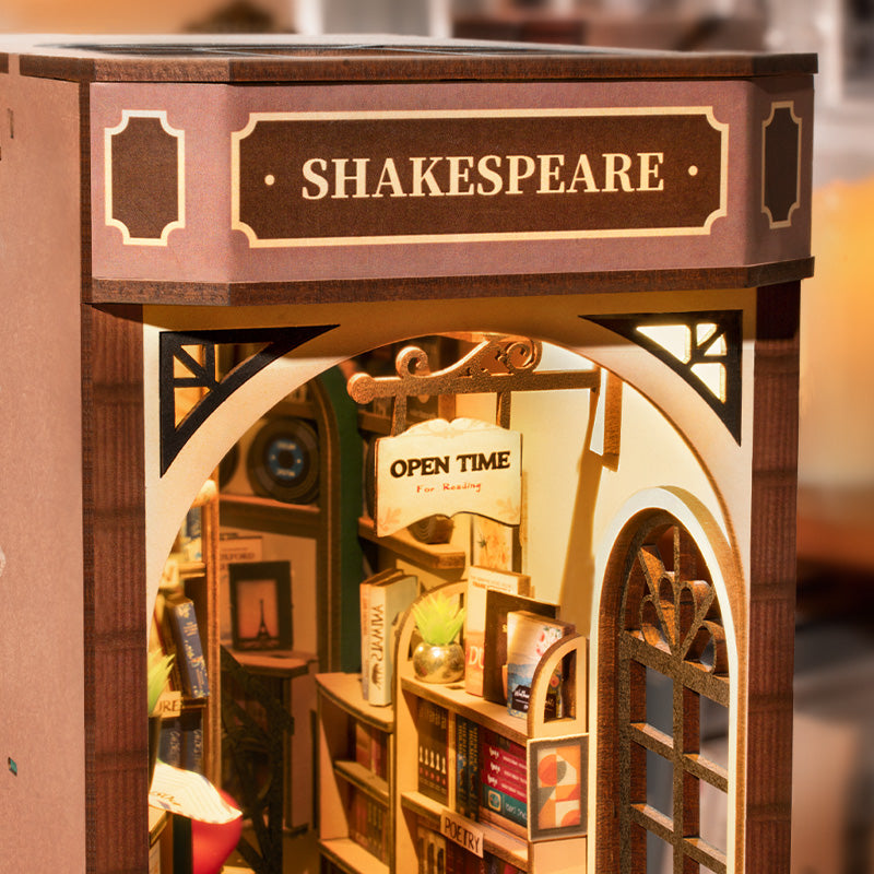 Bookstore, Rolife DIY Book Nook, TGB07