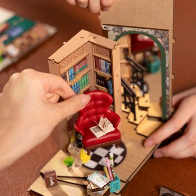 Bookstore, Rolife DIY Book Nook, TGB07