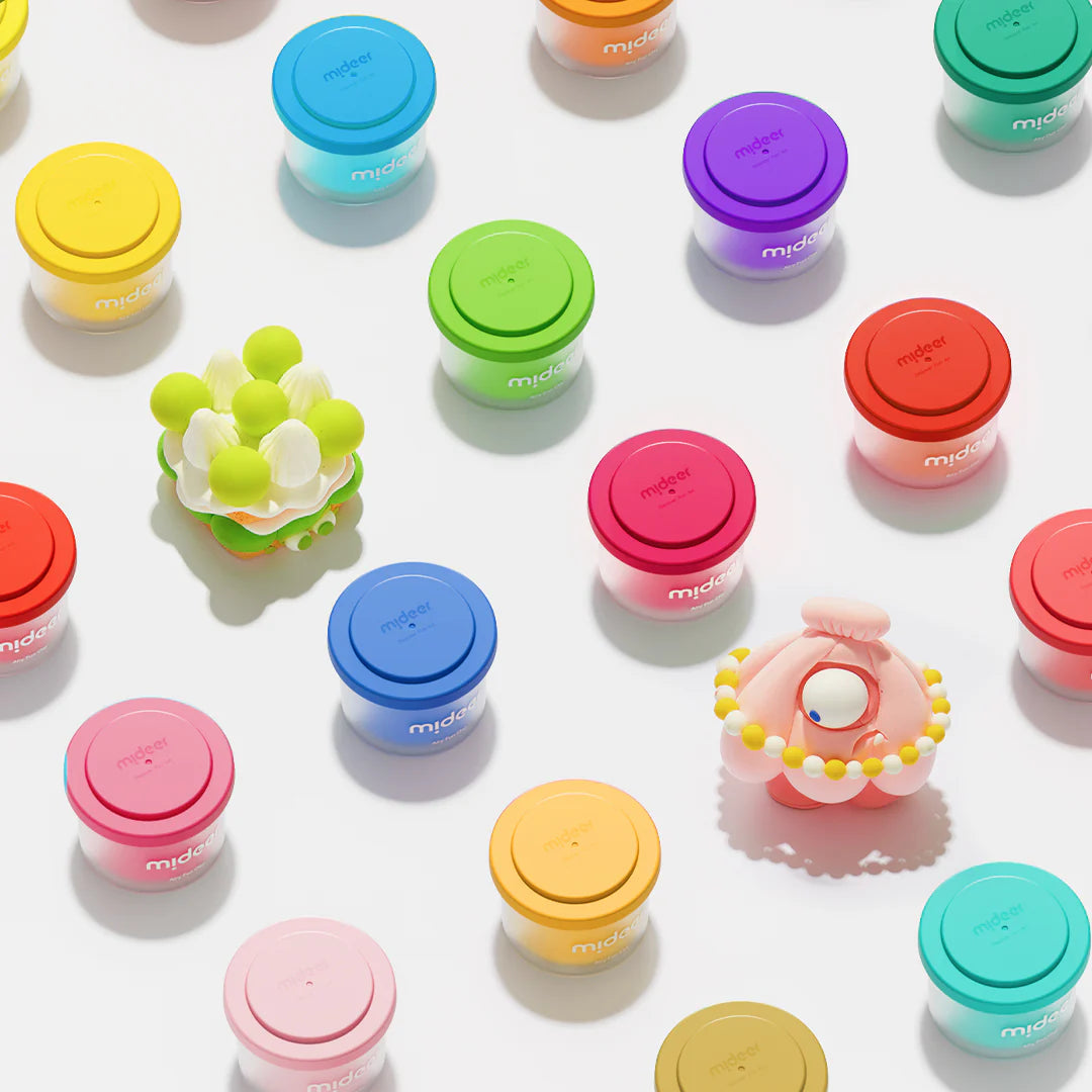 AIRY FUN CLAY 24 colors, Mideer