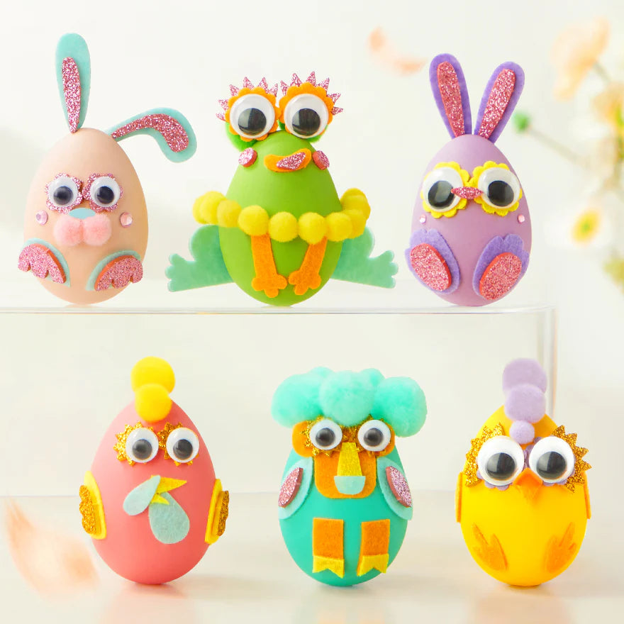 Easter Egg Craft Kit, for Kids 3+