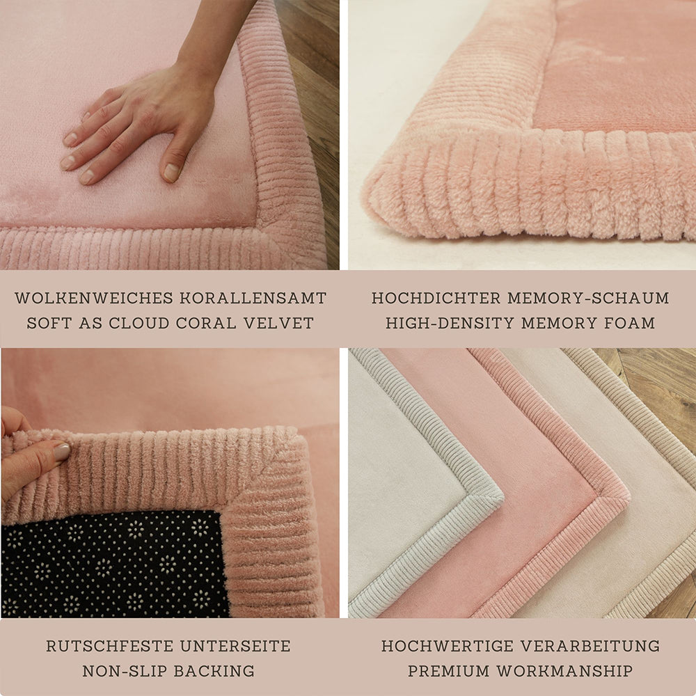 Cloud Playmat (2m x 1.5m), Pink, Hakuna Matte