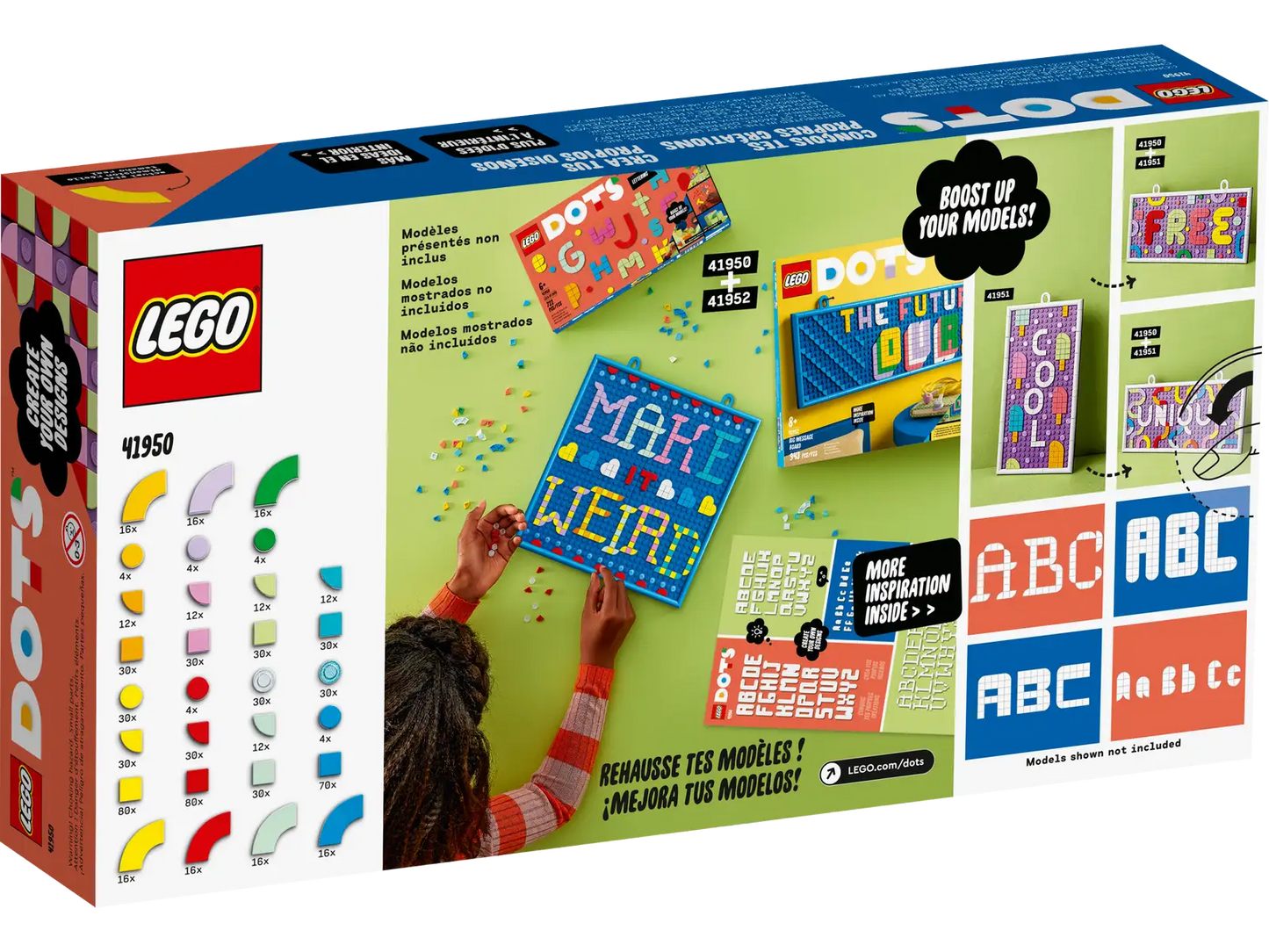 LEGO Dots Lots of DOTS Lettering 41950