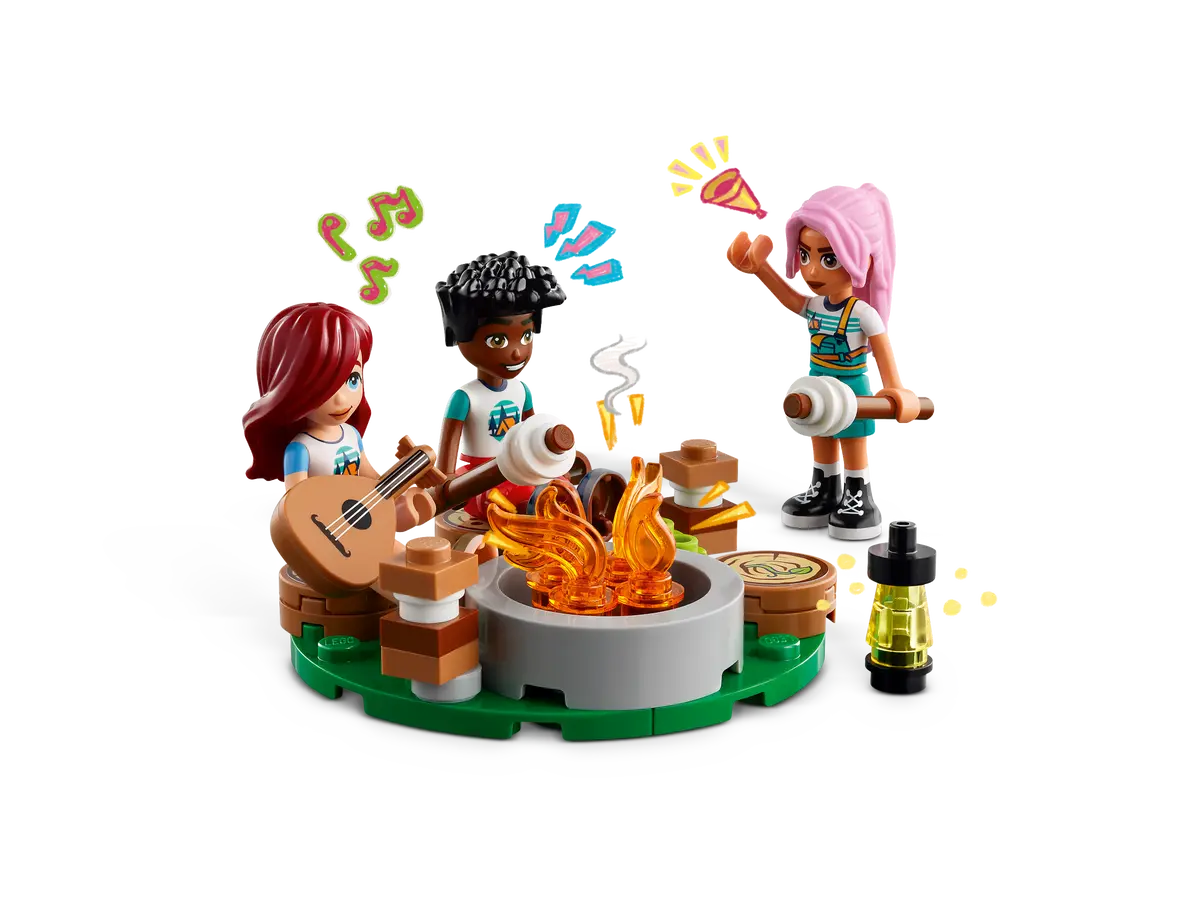 LEGO Friends Adventure Camp Cozy Cabins 42624