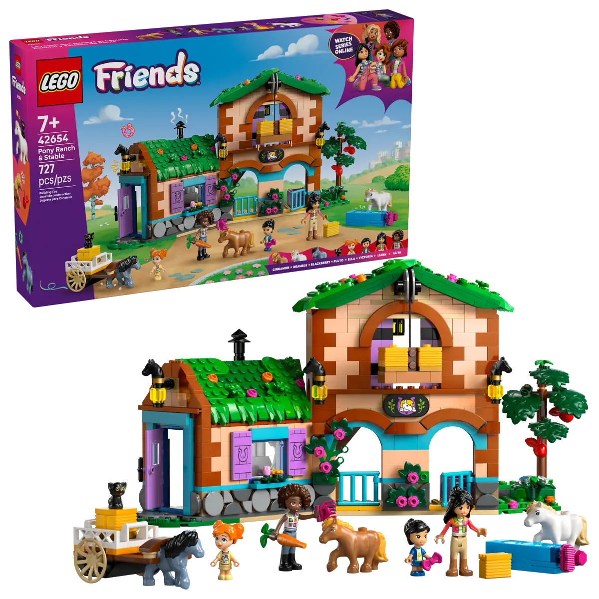 LEGO Friends Pony Ranch & Stable 42654