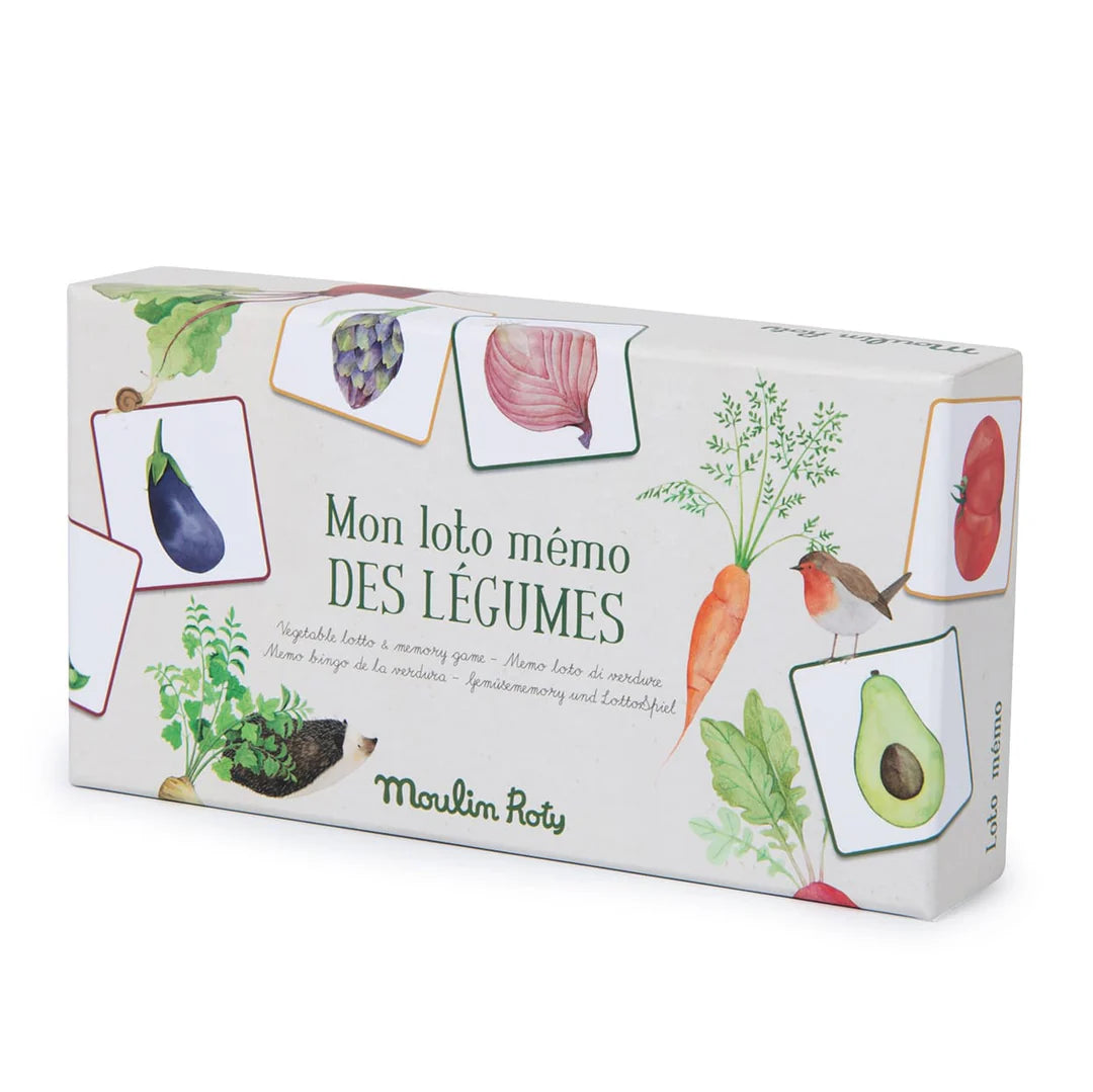 Vegetable lotto & memory game