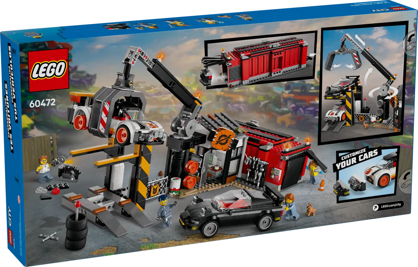 Scrapyard with Cars 60472, LEGO City