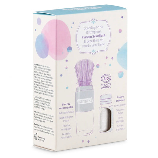Magical brush & Sparkling powder Silver