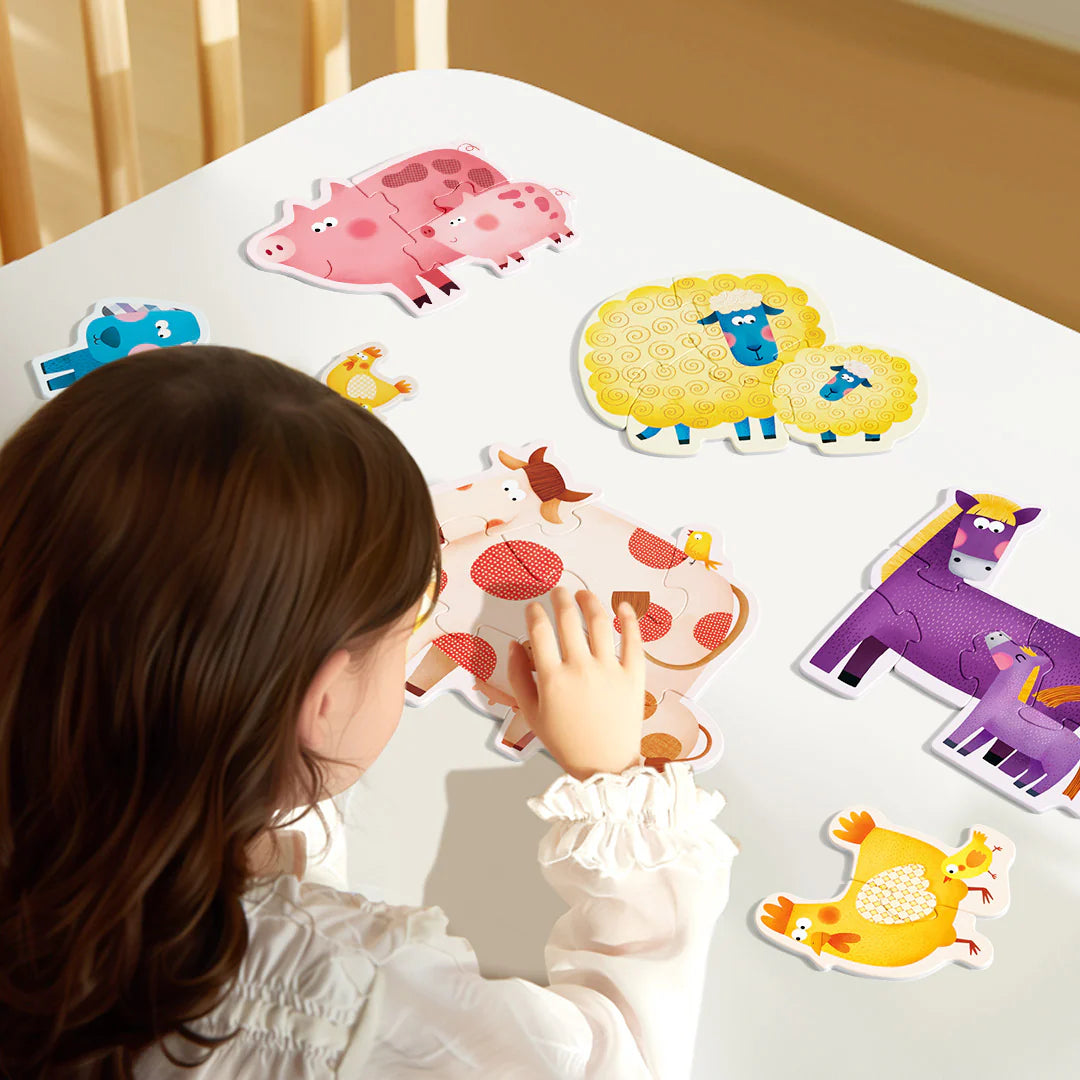 My First Artist Puzzle - Farm animals, Mideer