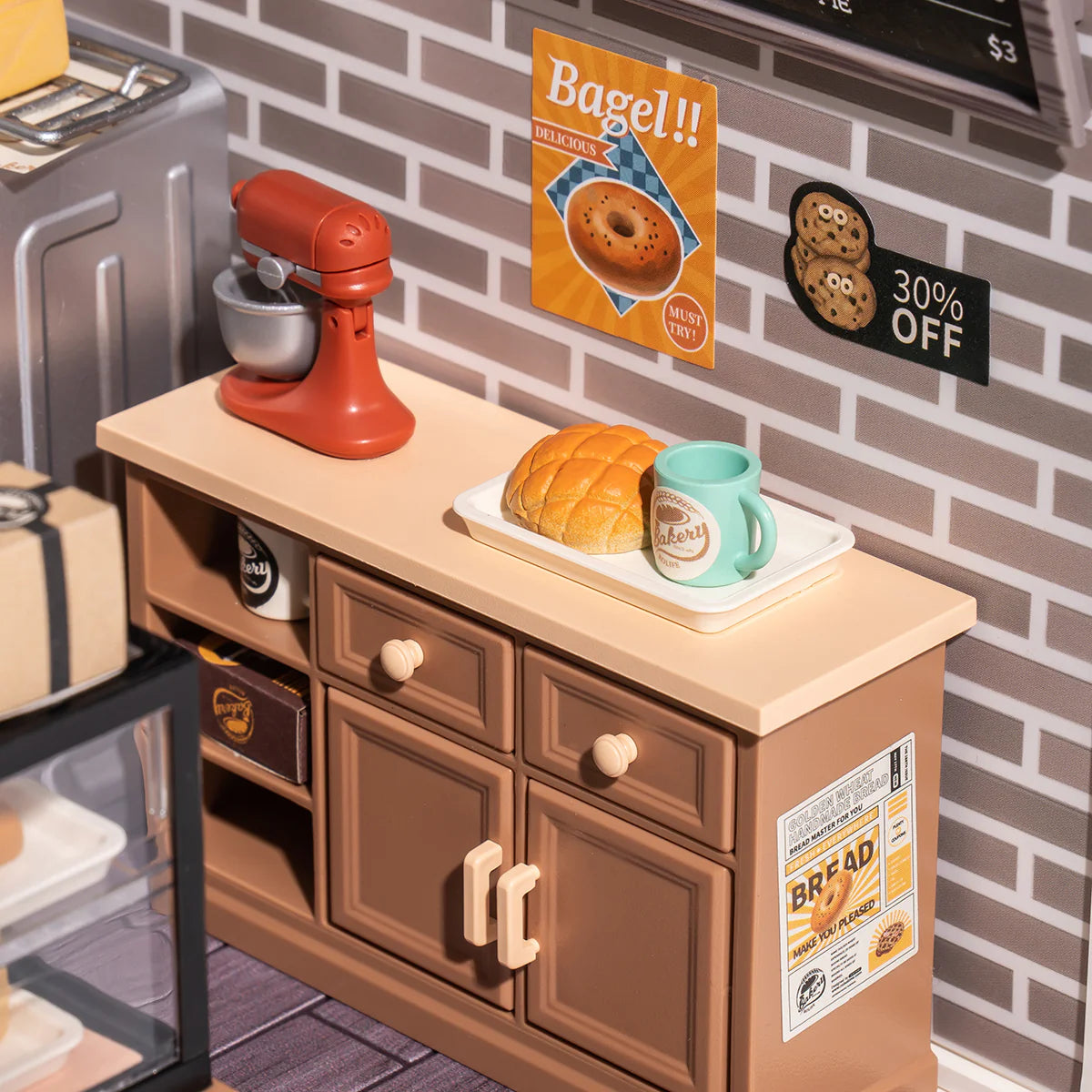 Super Creator Golden Wheat Bakery DW005B Rolife