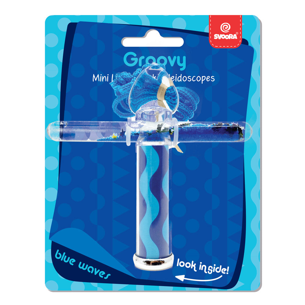 Svoora Mini Liquid Stick Kaleidoscope Groovy 'Blue' 10 cm