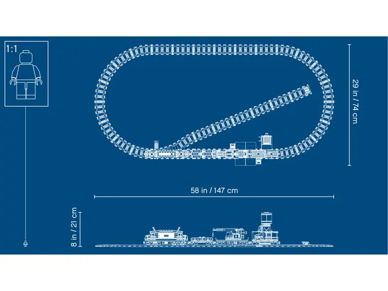 LEGO City Cargo Train 60198