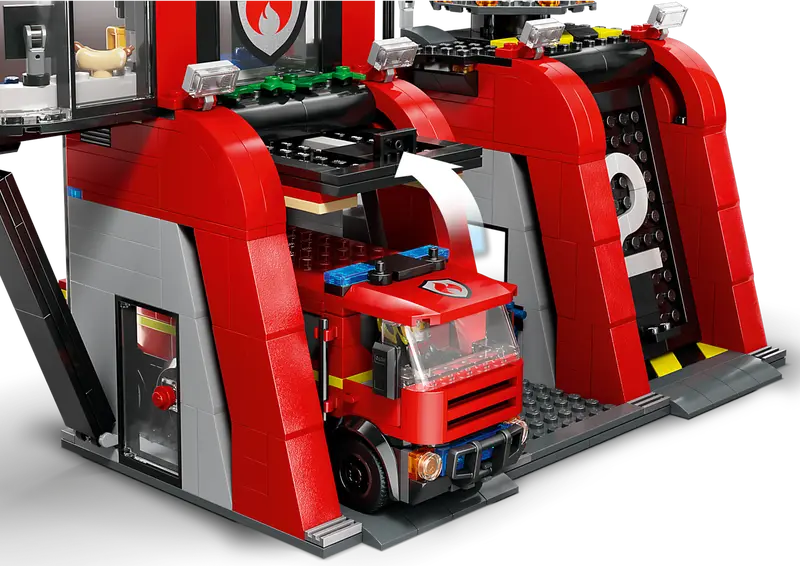 LEGO City Fire Station with Fire Truck 60414