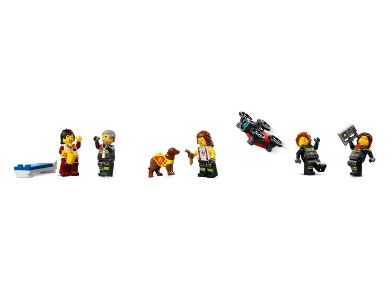 LEGO City Fire Station with Fire Truck 60414
