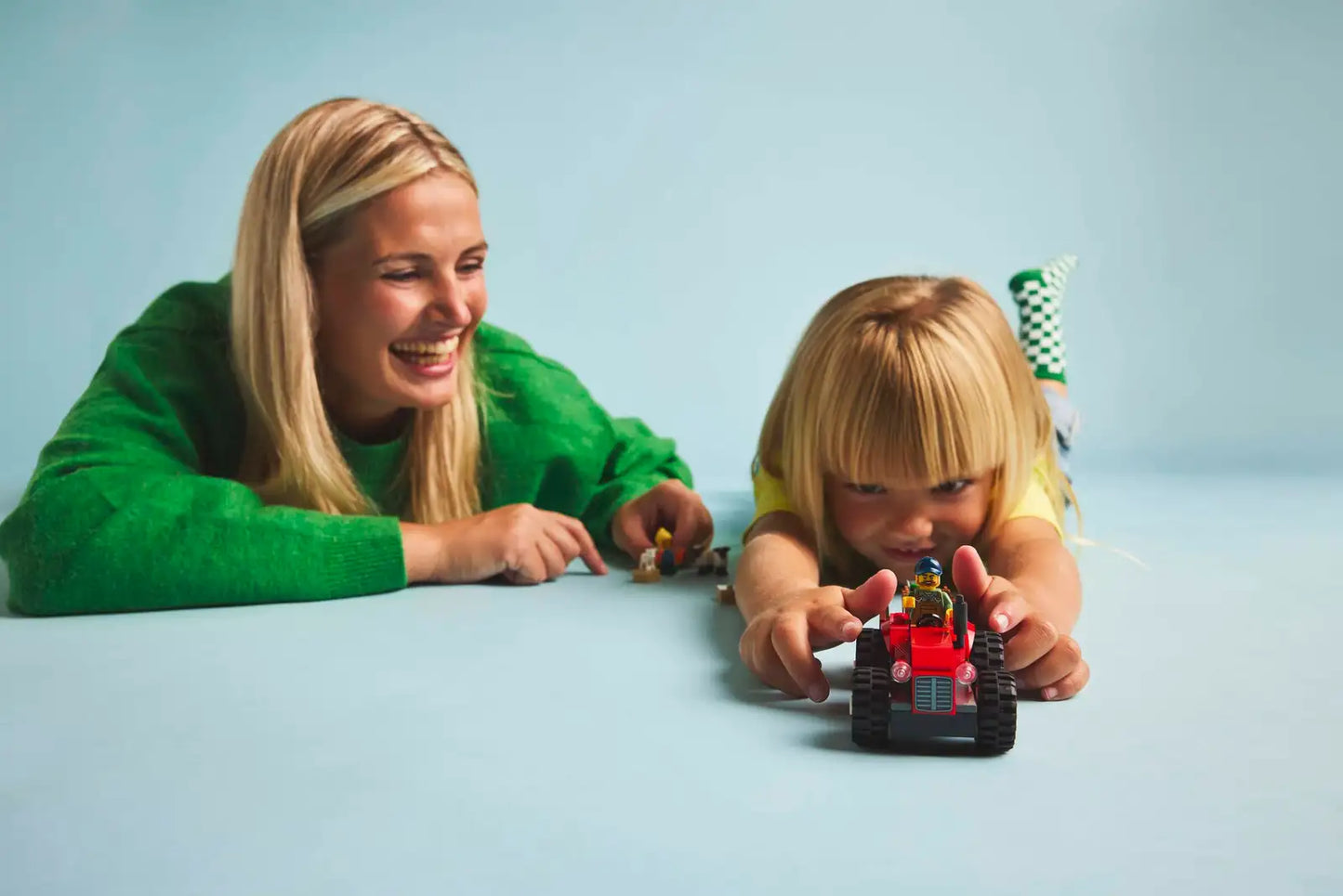 LEGO City Red Farm Tractor with Trailer & Sheep 60461