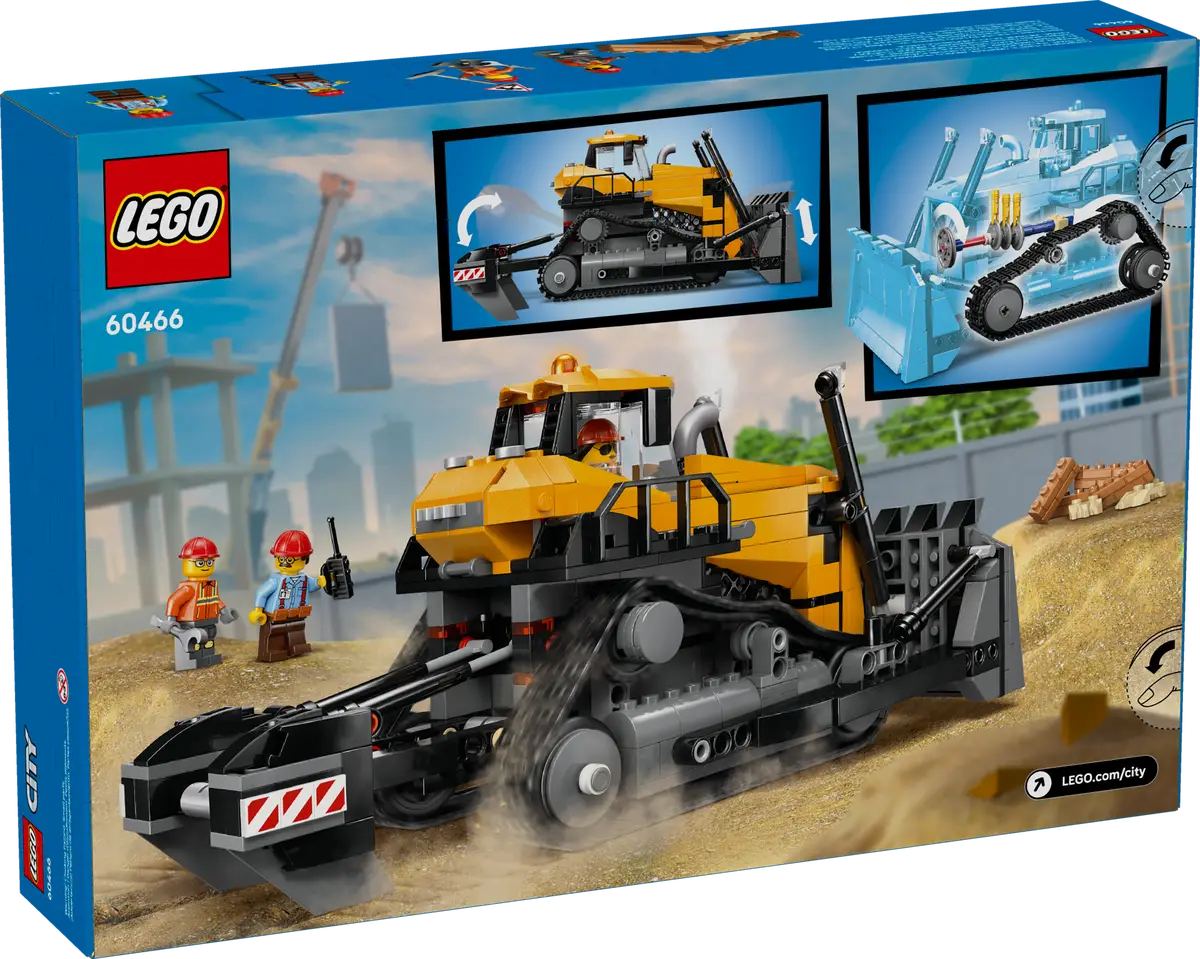 LEGO City: Yellow Bulldozer 60466