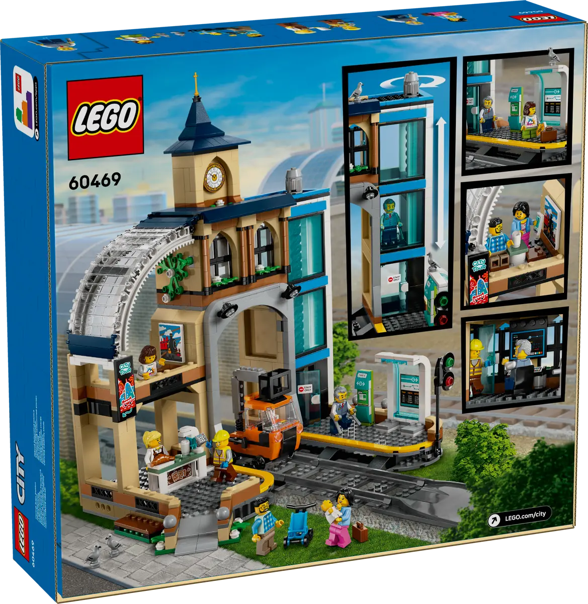 LEGO City Central Train Station 60469