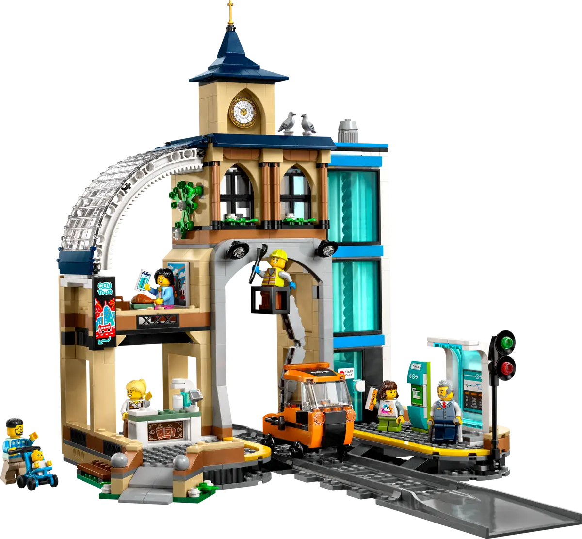 LEGO City Central Train Station 60469