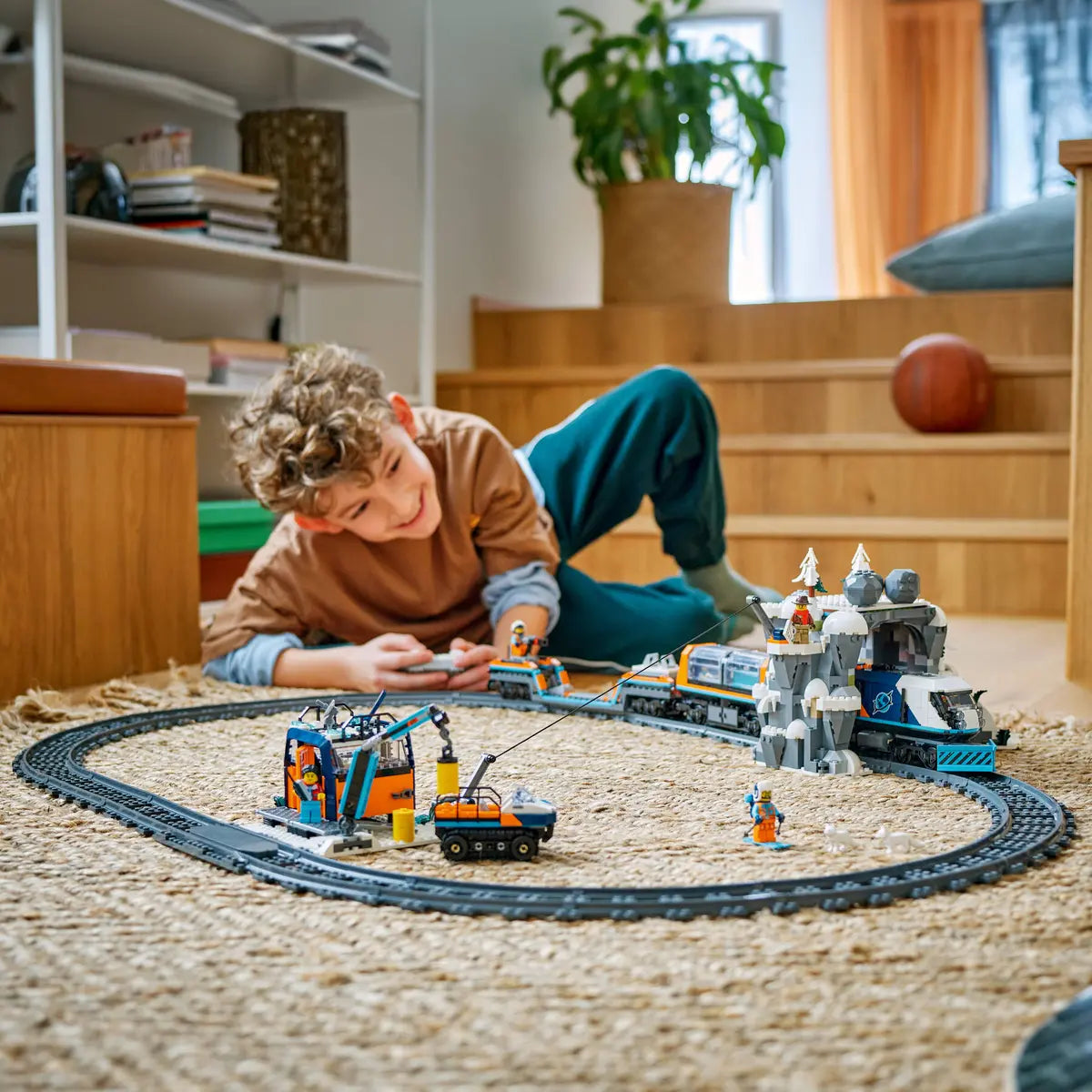 LEGO City Explorers’ Arctic Polar Express Train 60470
