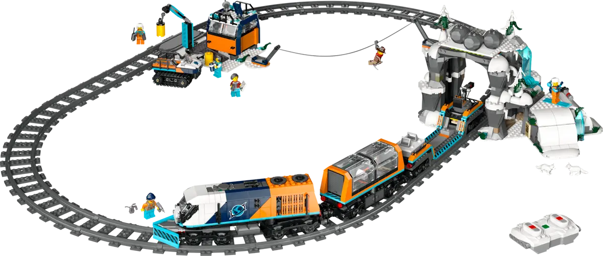 LEGO City Explorers’ Arctic Polar Express Train 60470