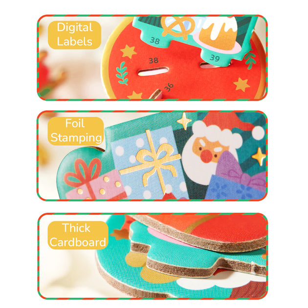 Christmas Rotating Music 3D Puzzle - Busy Christmas Workshop, Mideer