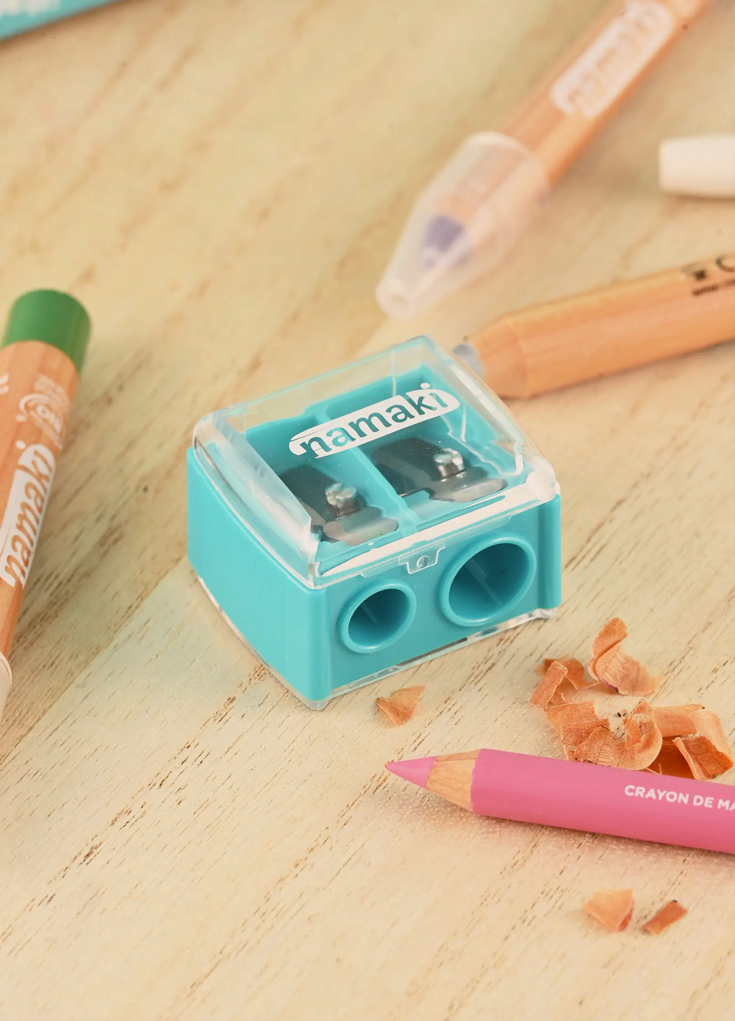 Double pencil sharpener, Namaki