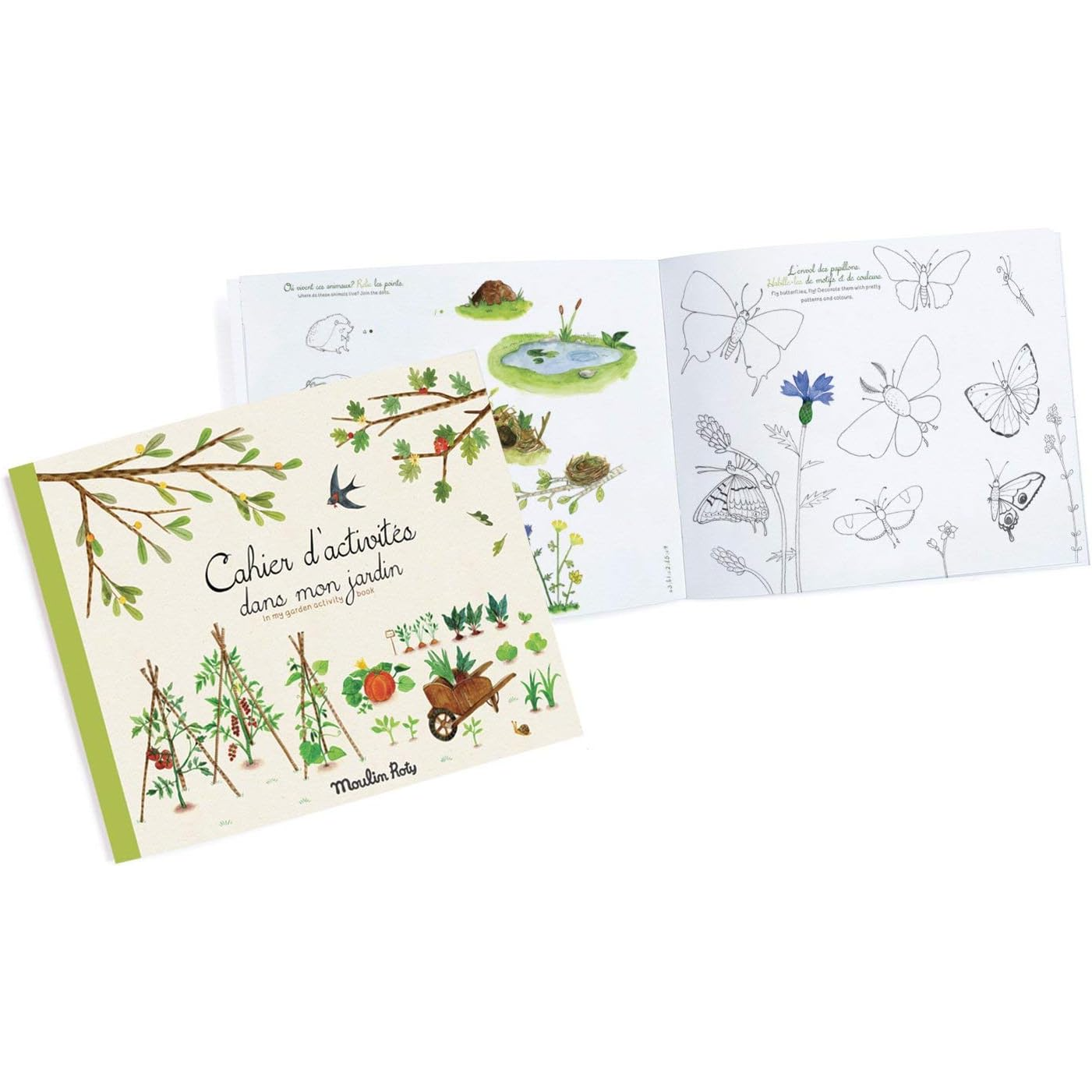 Activity booklet Le jardin du moulin, Moulin Roty
