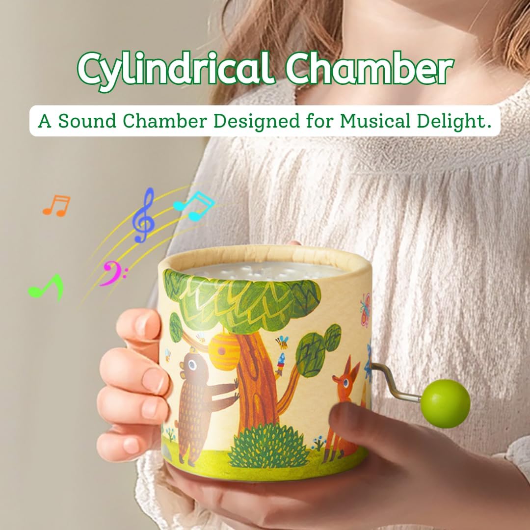 Hand Crank Music Box, Mideer