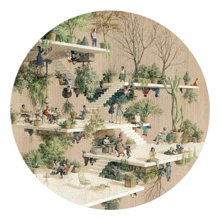 Round Puzzle 500 pcs: Gravity, LONDJI