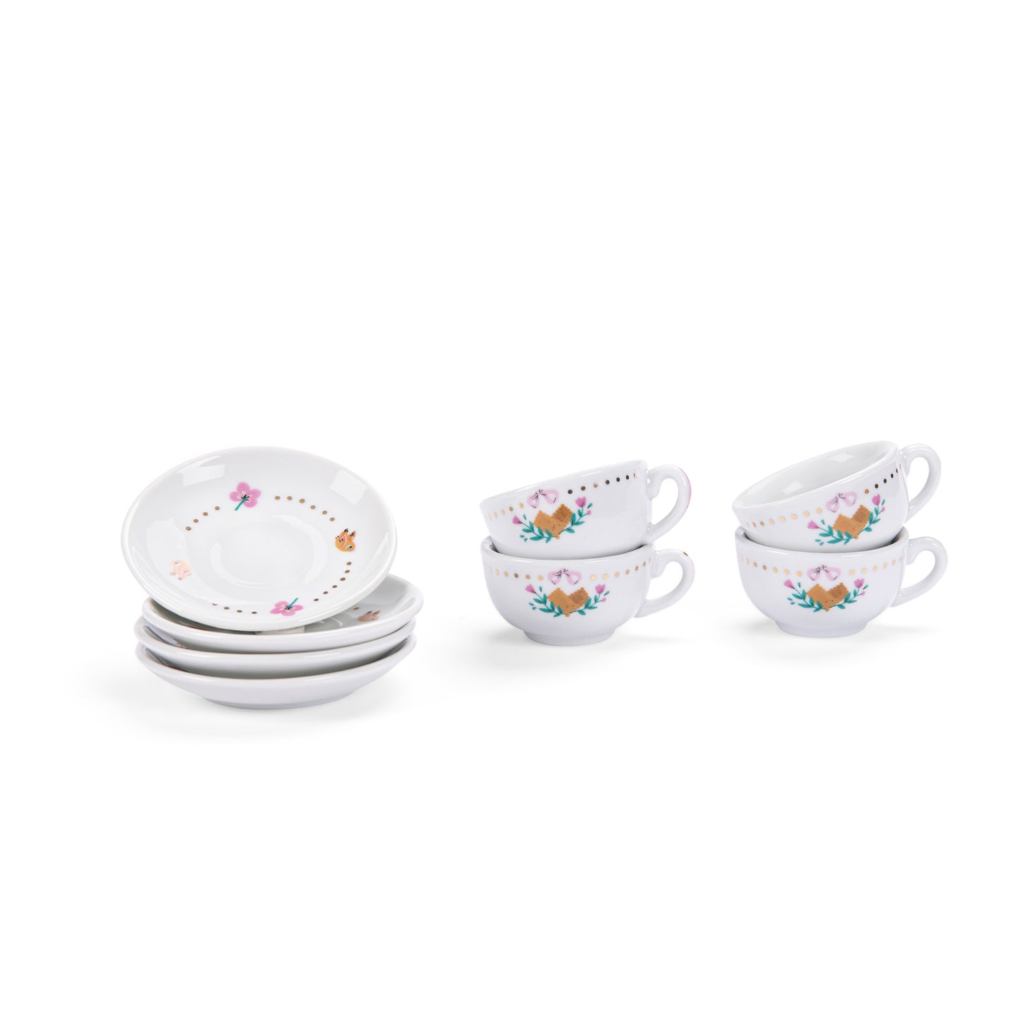 Ceramic tea set Les Parisiennes, Moulin Roty
