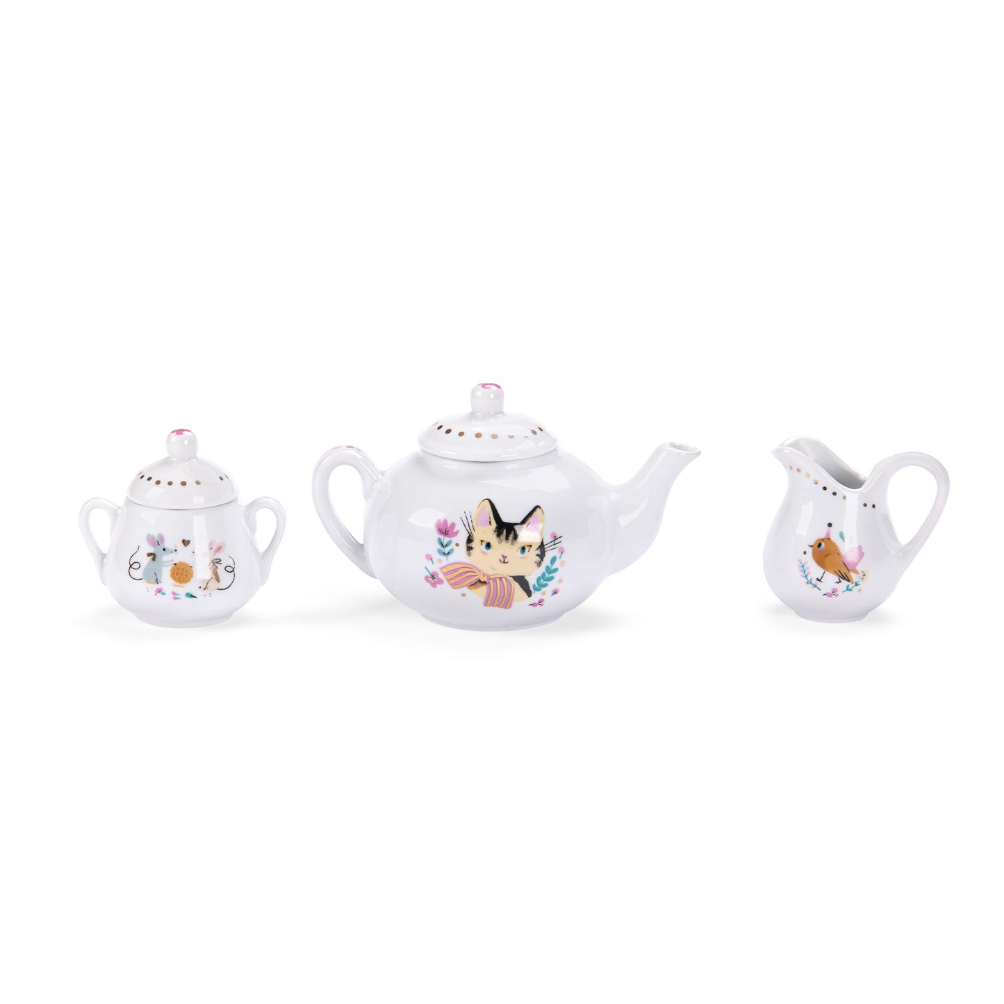 Ceramic tea set Les Parisiennes, Moulin Roty