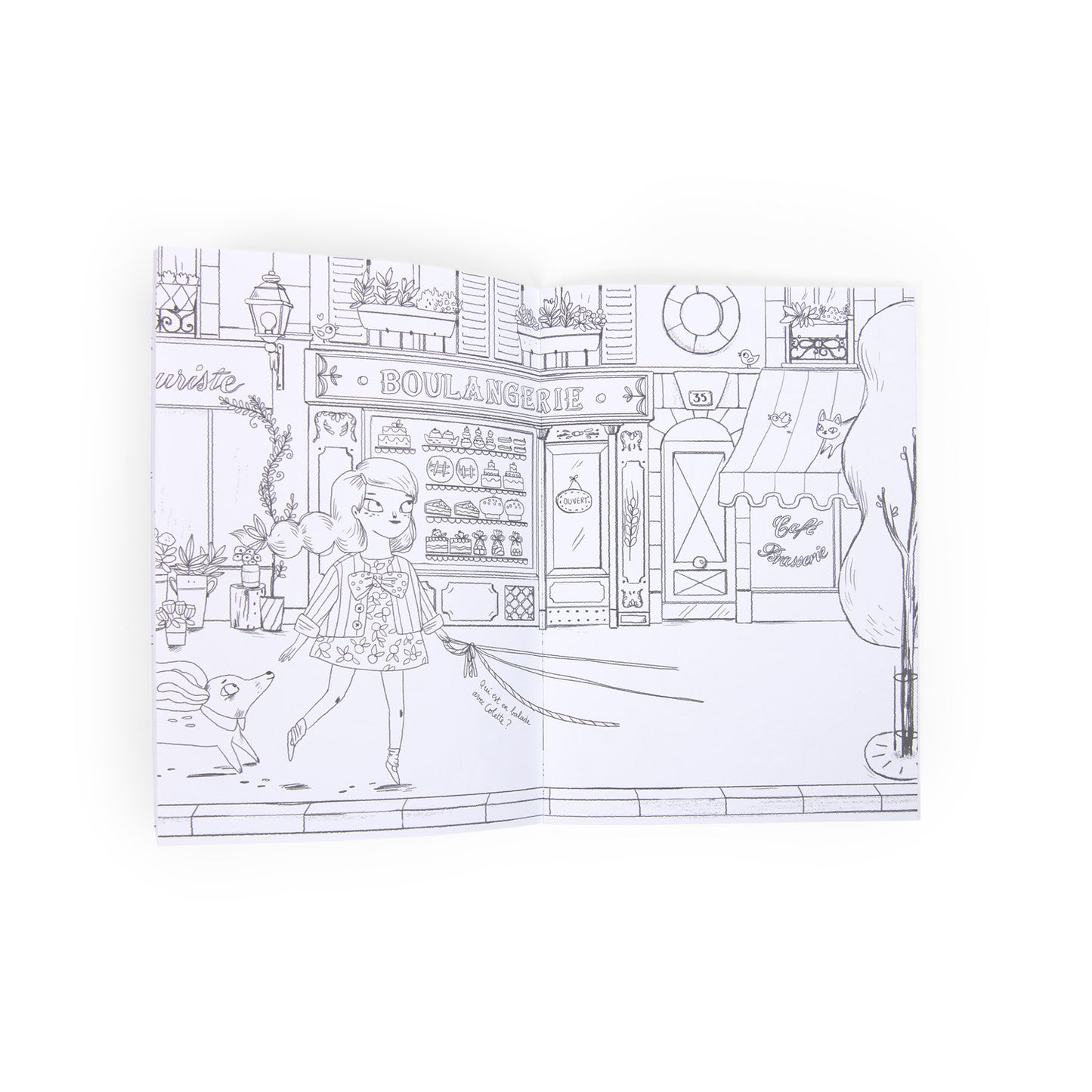 Colouring book Les Parisiennes, Moulin Roty