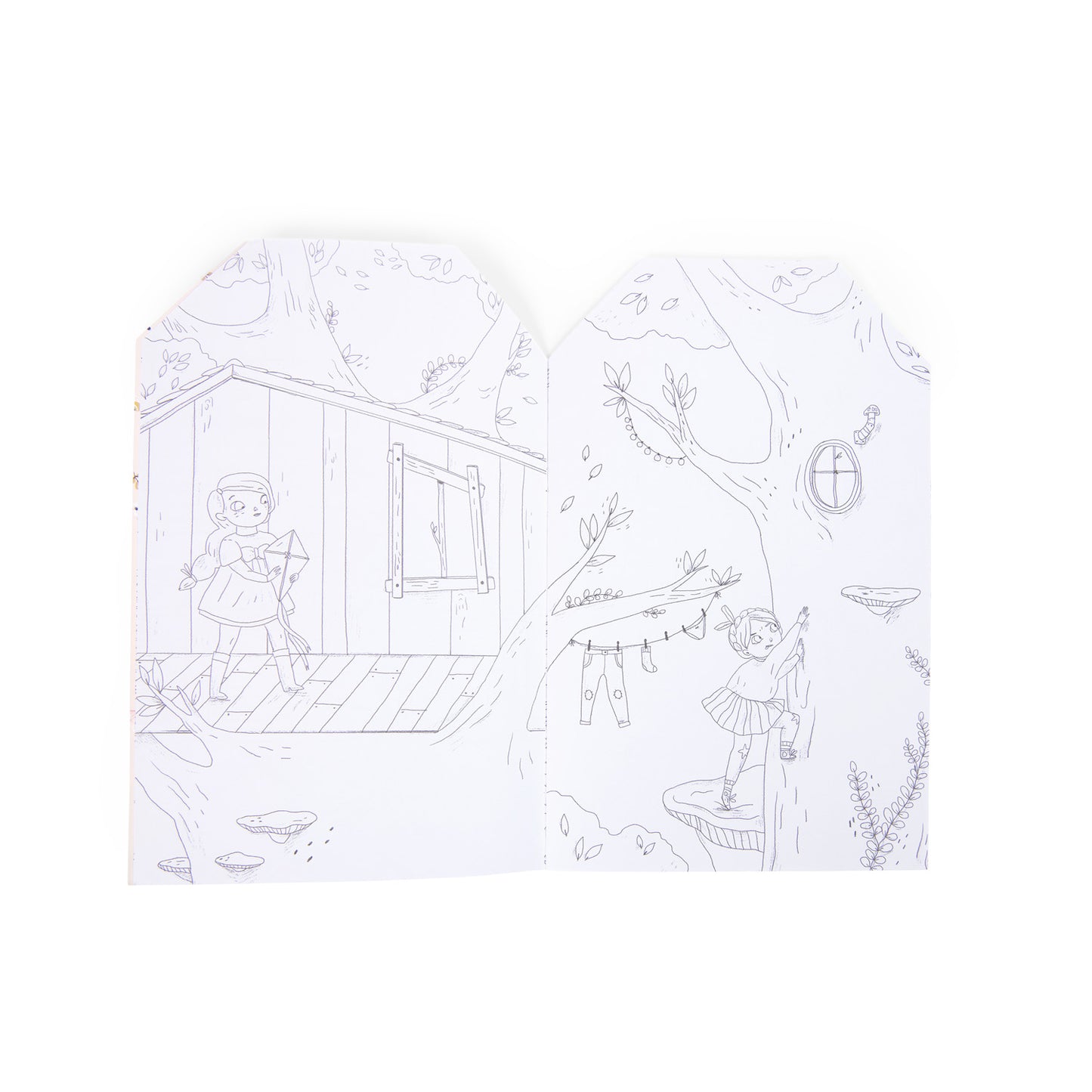 Colouring book + 145 stickers Les Parisiennes, Moulin Roty