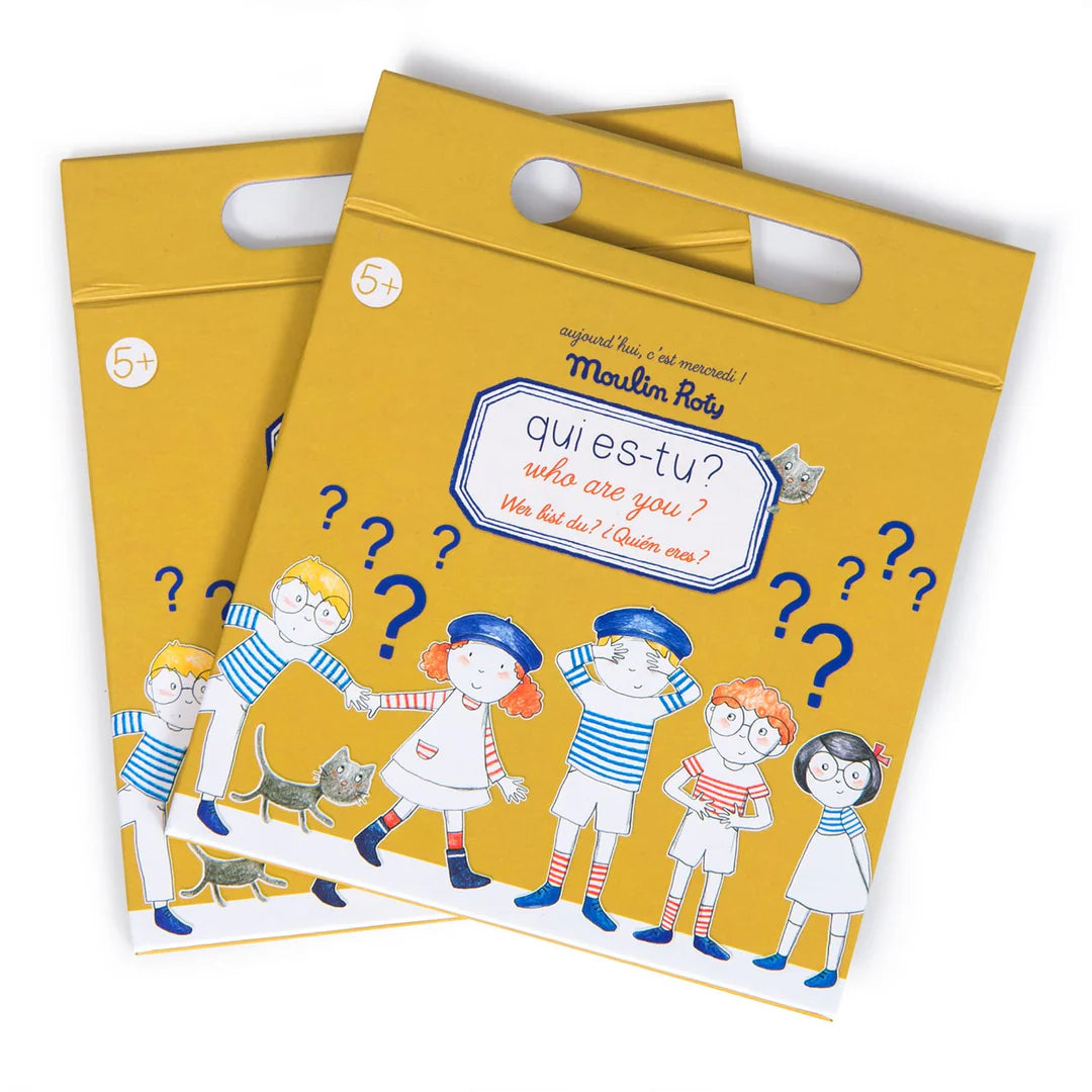 Magnetic guess who game Aujourd'hui c'est mercredi, Moulin Roty