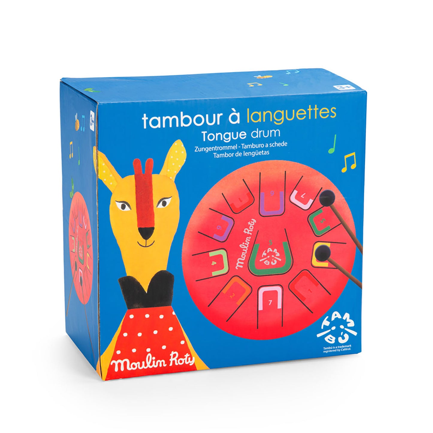 Tongue Tambu Les Popipop, Moulin Roty