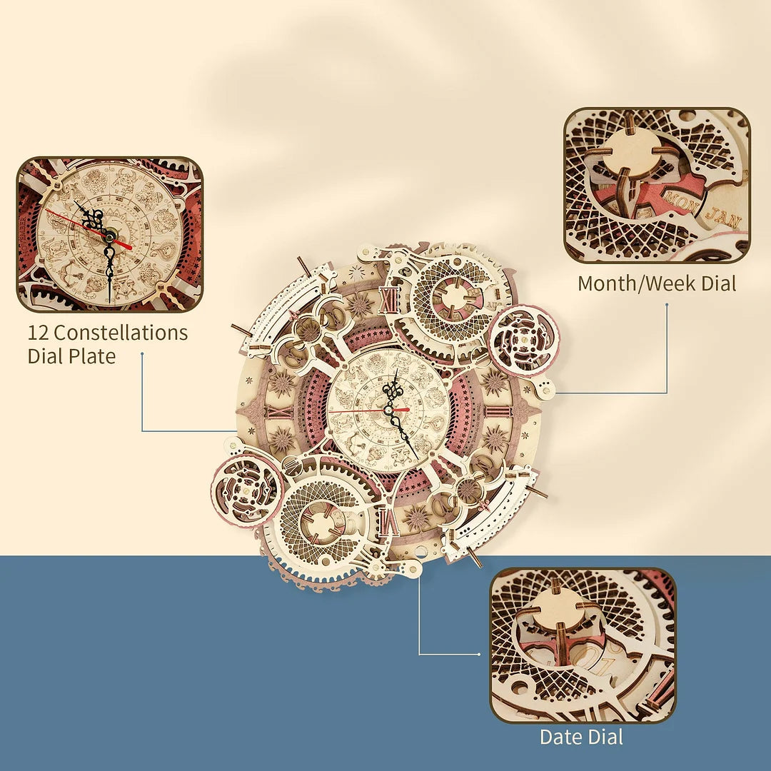 ROKR Zodiac Wall Clock LC601