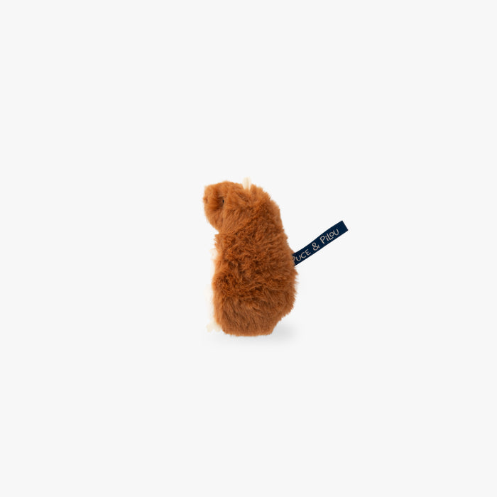 Milk Tooth Hamster Plush Toy for 3+: Puce & Pilou, Moulin Roty