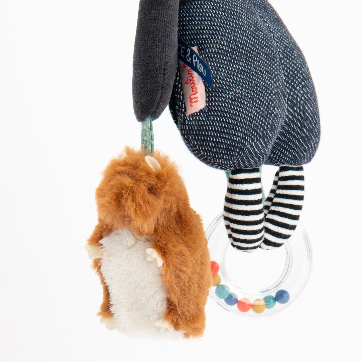 Hanging activity dog Puce & Pilou, Moulin Roty