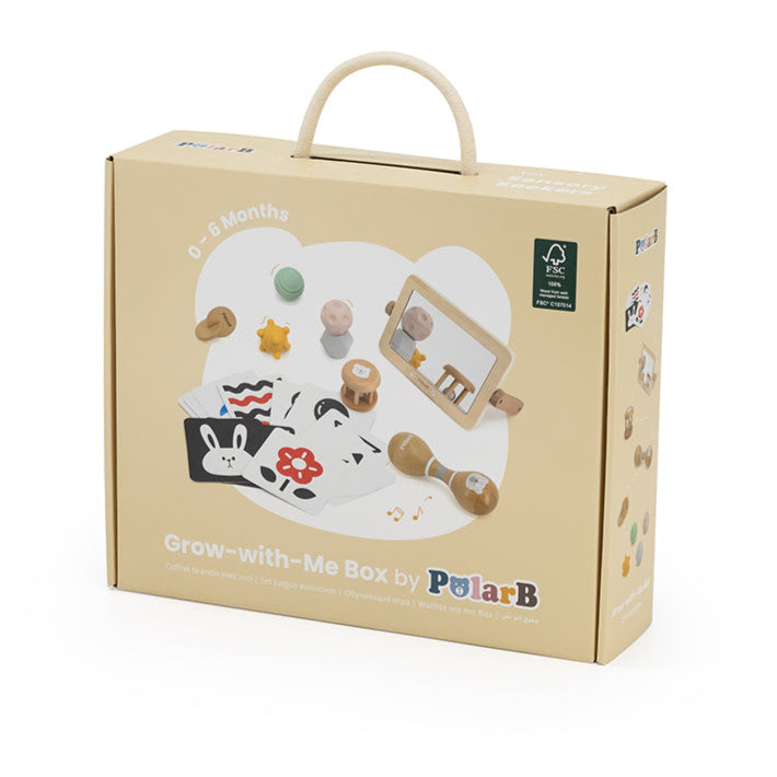 PolarB Grow-with-Me Box Sensory Seekers 0-6m, Viga